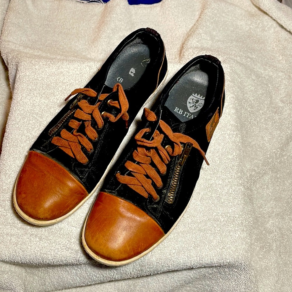 Men’s Size 10 BR ITALIA Brown/Black